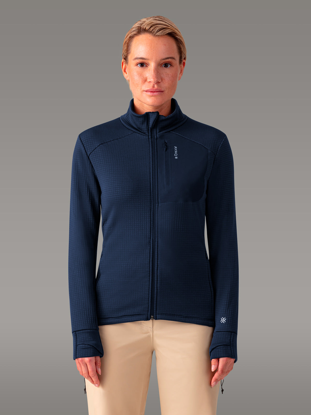 KOKANEE Active fleece jacket - color North Blue

