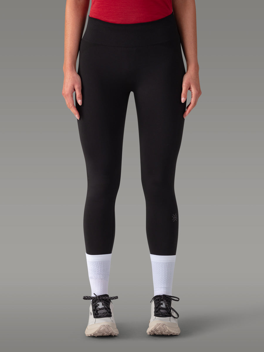 STUBAI Sømløs legging — Black Storm