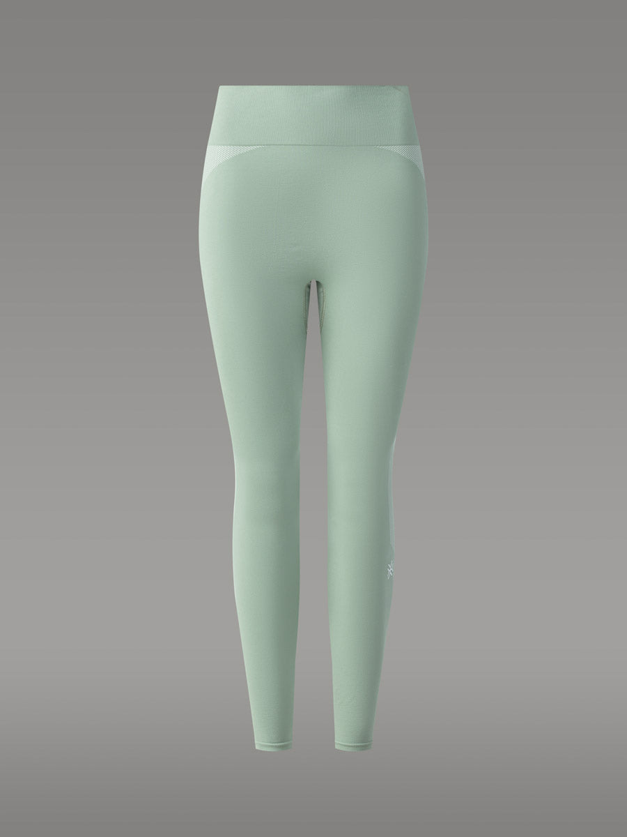 STUBAI Sømløs legging — Green Mist