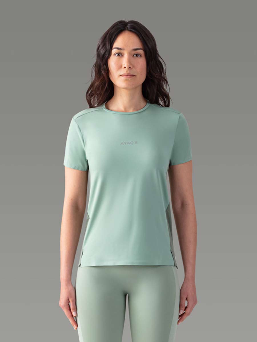 MOLVENO Teknisk T-skjorte — Green Mist