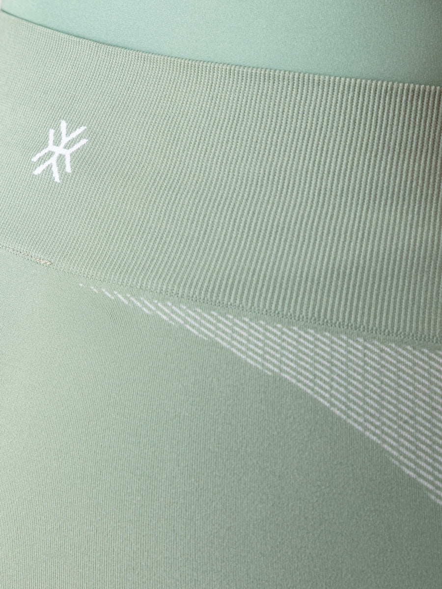 STUBAI シームレスレギンス — Green Mist