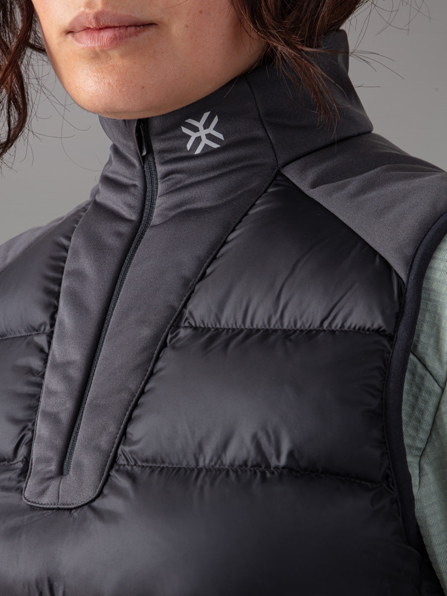 FORNO Piumino senza maniche - coloris Black Storm

