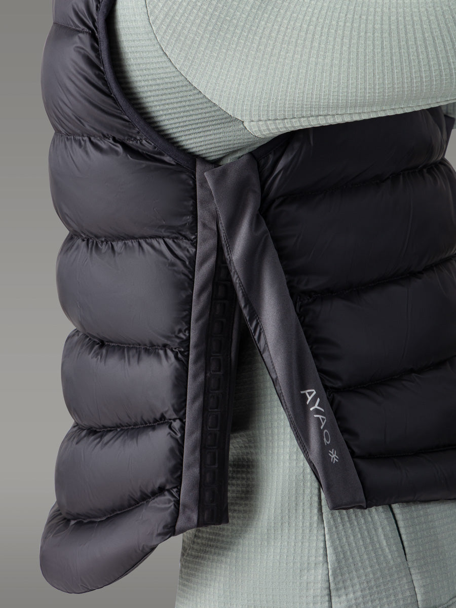 FORNO Piumino senza maniche - coloris Black Storm

