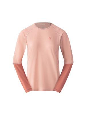 MEFONNA T-Shirt 100% Mérinos 150g — Orange Salmon