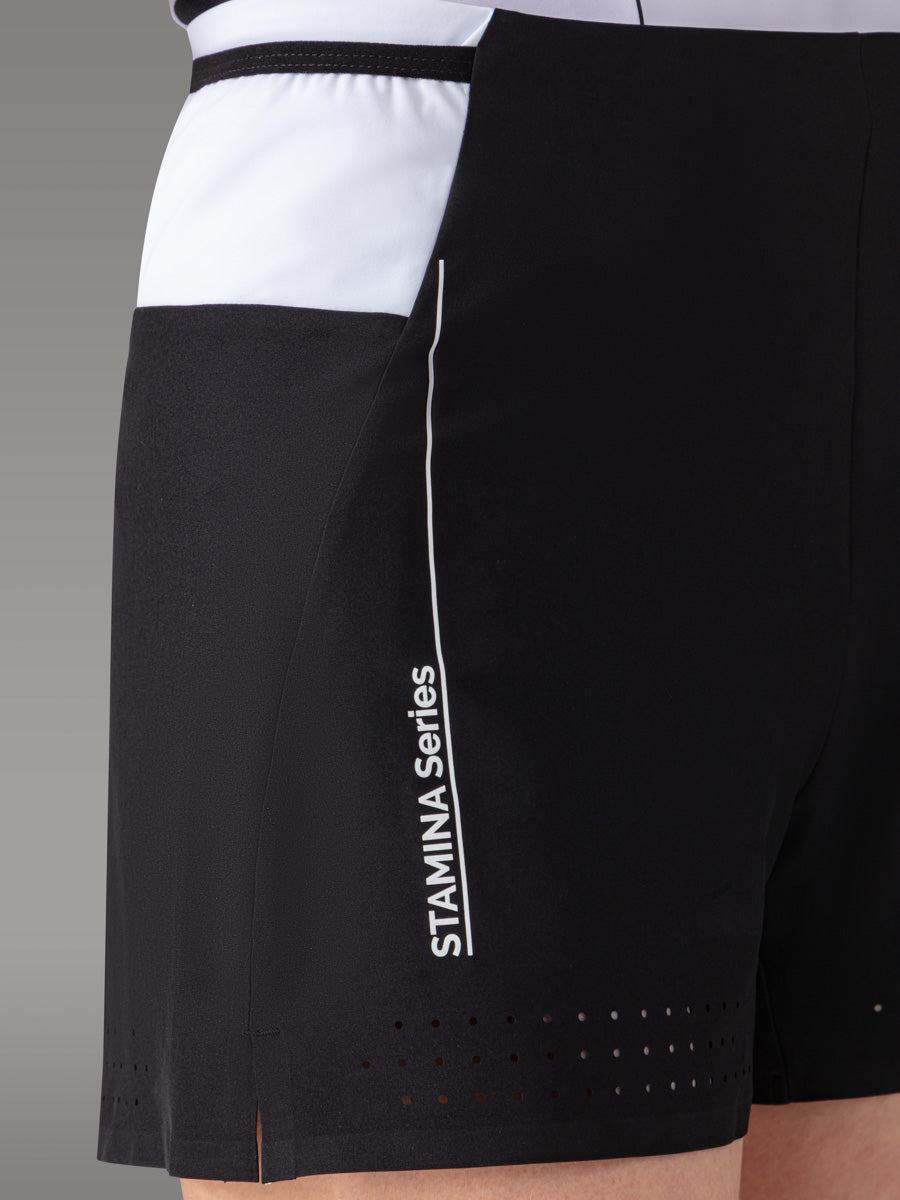 HURON Trail/Running Stamina Shorts — Black Storm