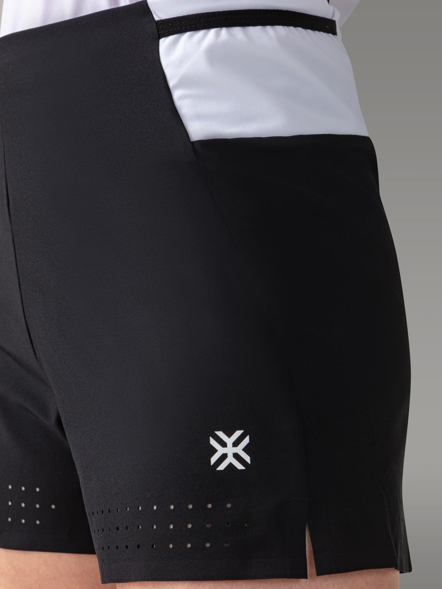 HURON Trail/Running Stamina Shorts — Black Storm