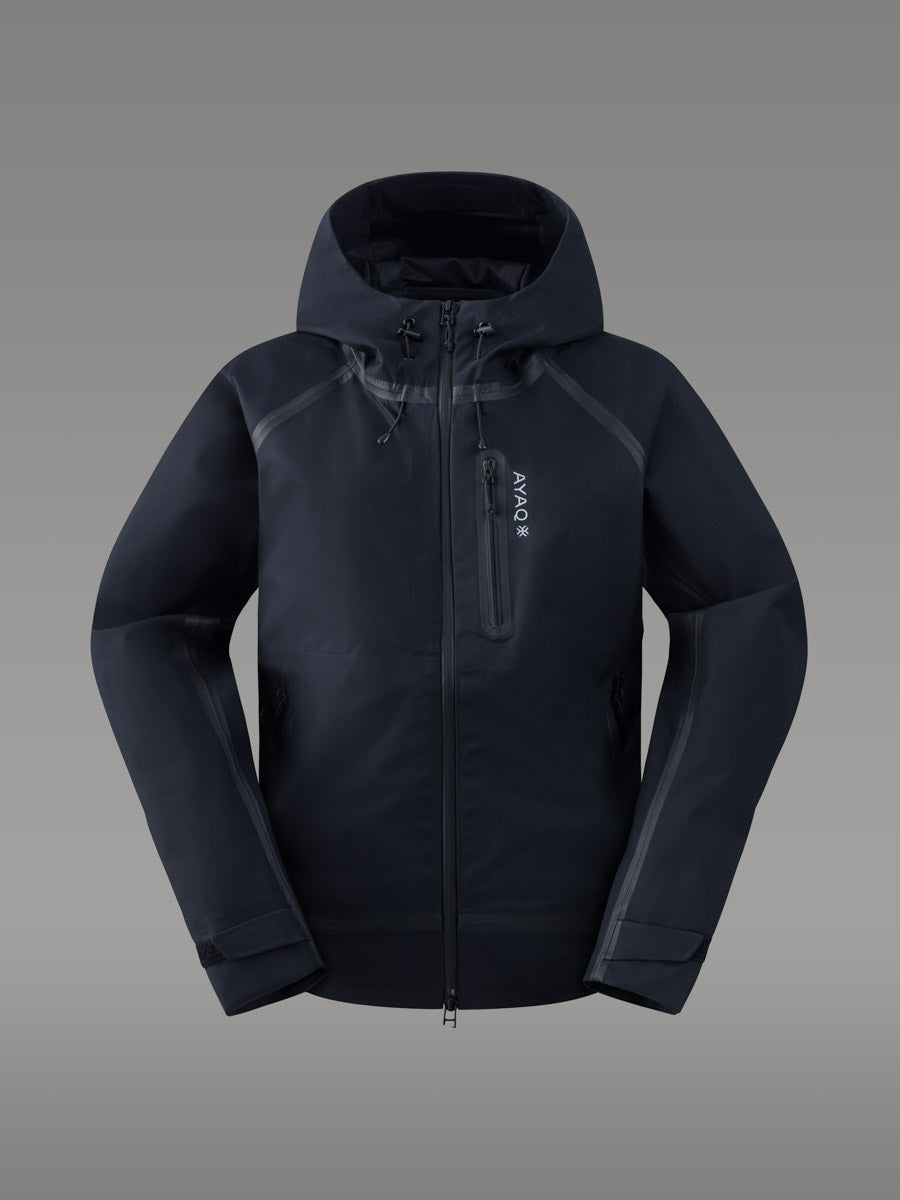 LONAK Hardshell-jakke — Black Storm