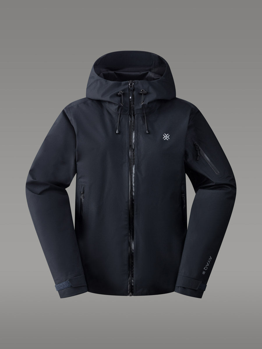 SKORA Hardshell-jakke — Black Storm
