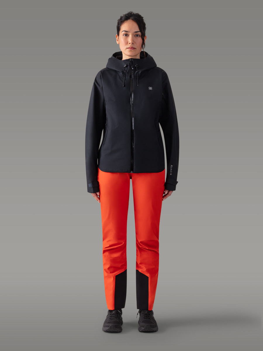 NUNATAK Pantalon Hardshell - coloris Orange Sunrise

