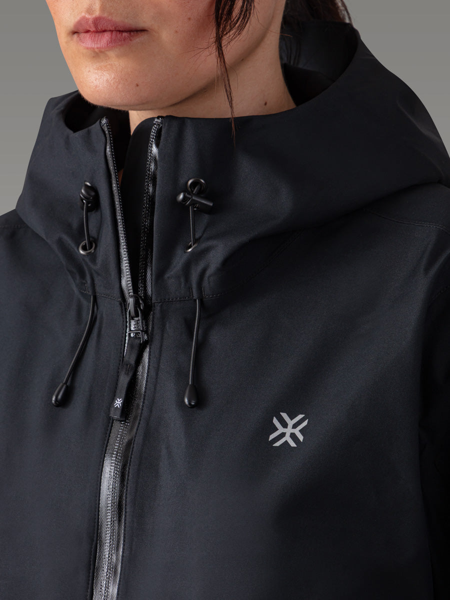SKORA Hardshell Jacket - color Black Storm

