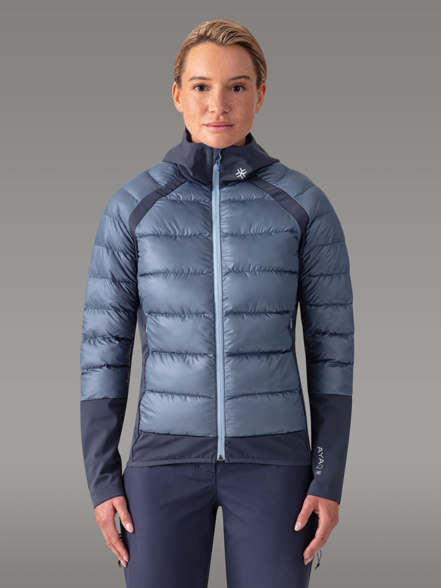 BALTORO Active dunjakke — Blue Slate