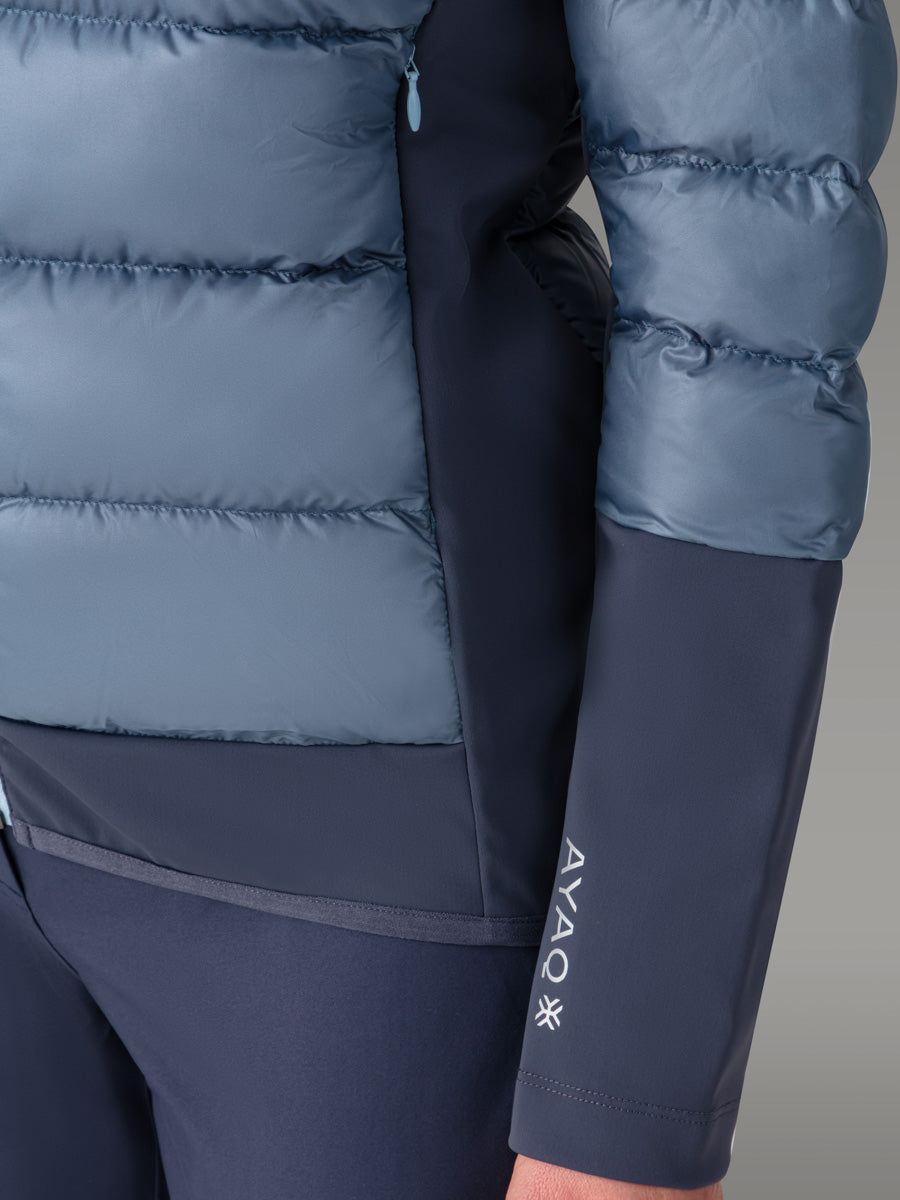BALTORO Active dunjakke — Blue Slate