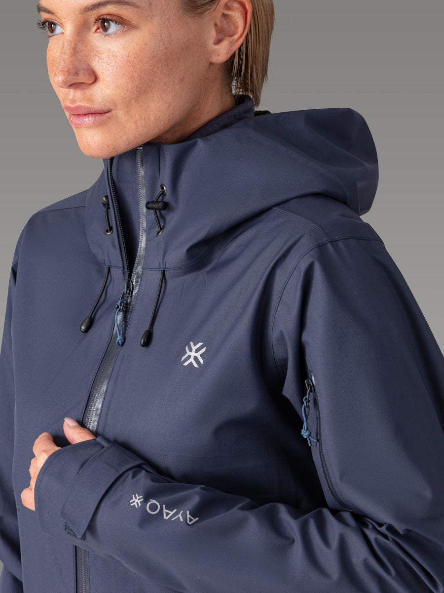 SKORA Hardshell-Jacke — Deep Blue
