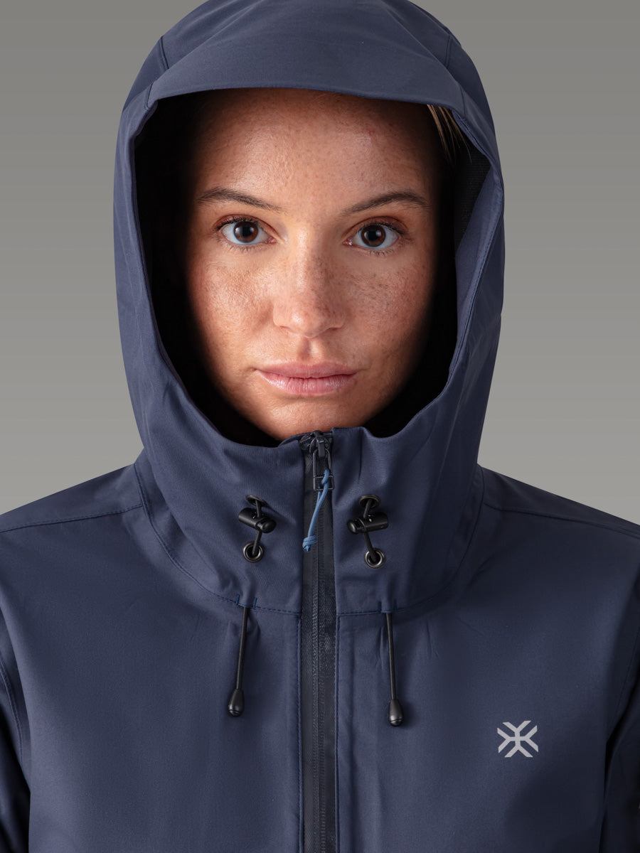 SKORA Hardshell-jakke — Deep Blue