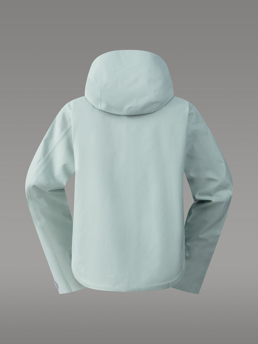 SKORA Hardshell-jakke — Grey Mist