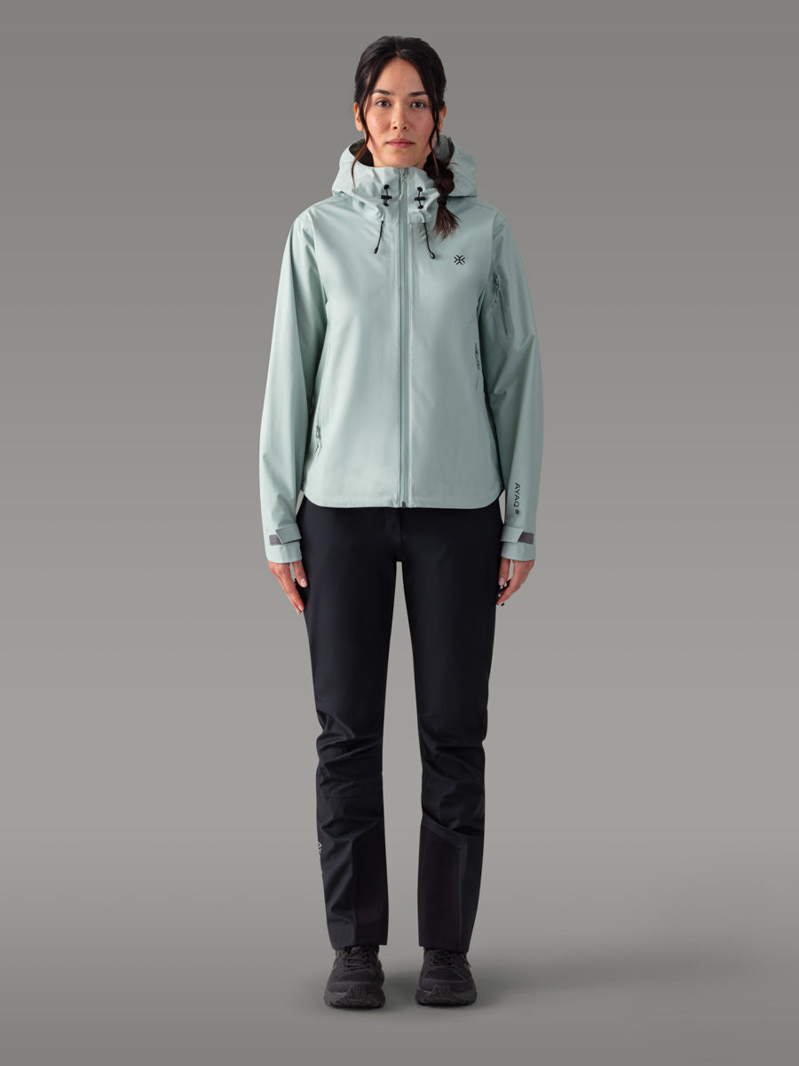 SKORA Hardshell-jakke — Grey Mist