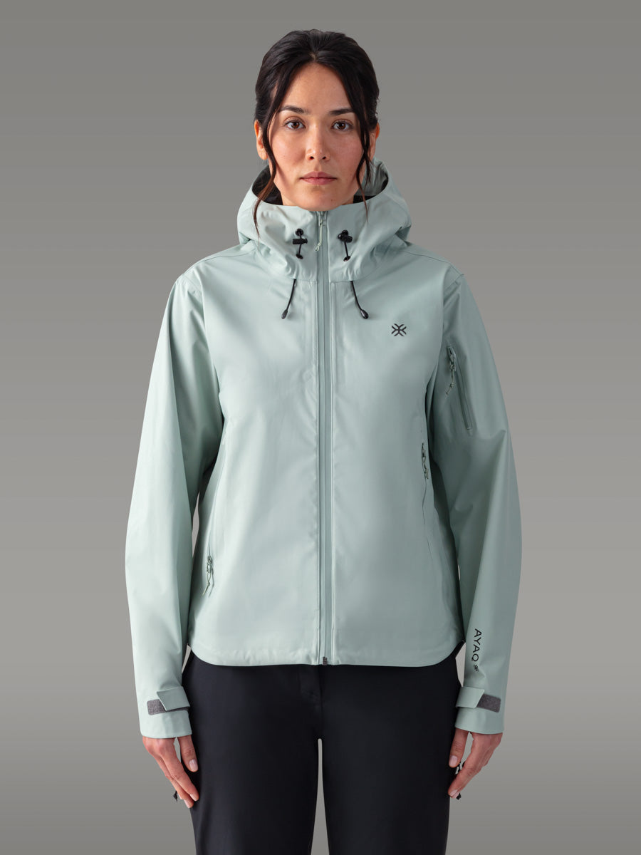 SKORA Hardshell-jakke — Grey Mist