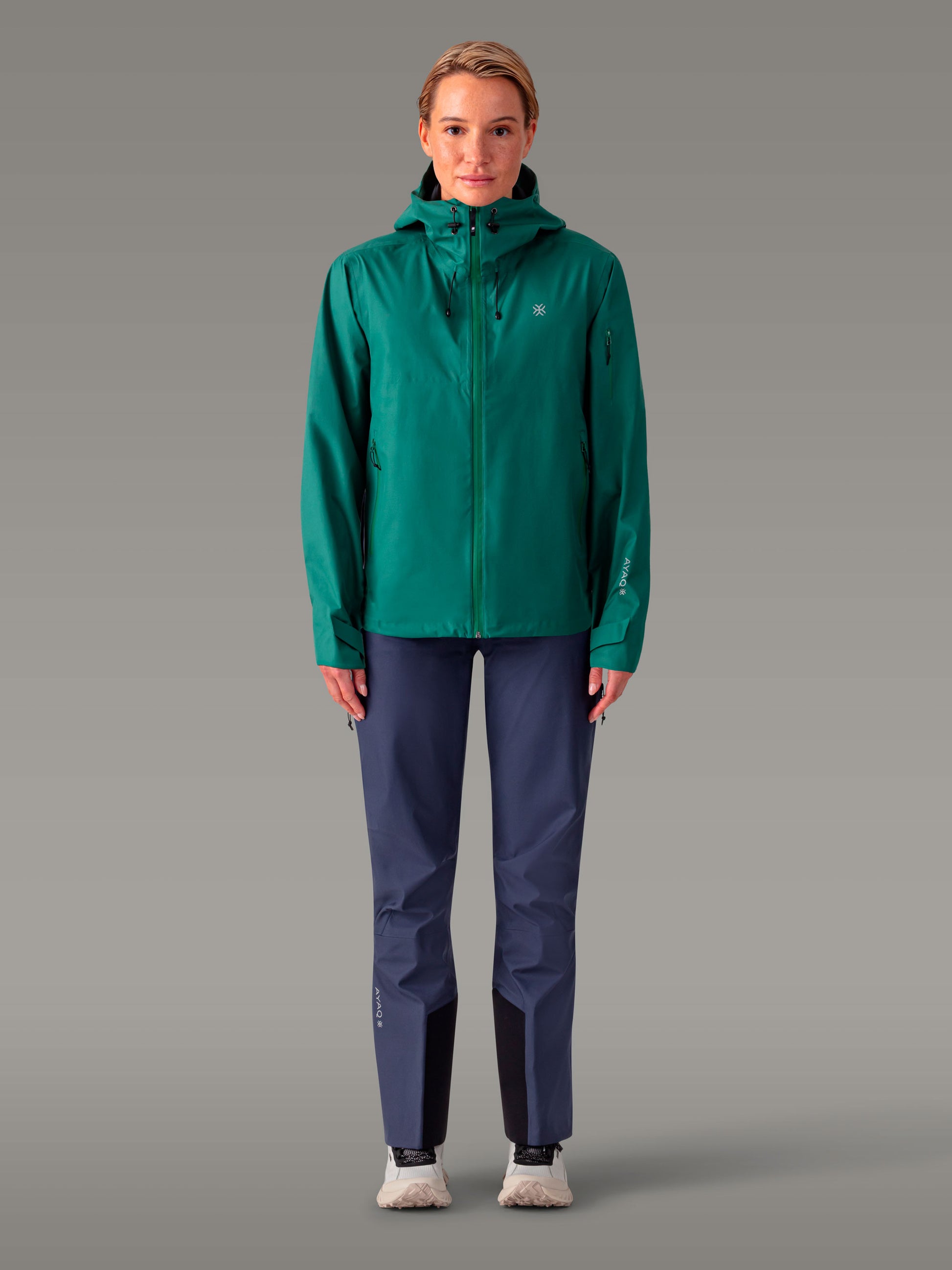 SKORA Veste Hardshell - coloris Pine Green

