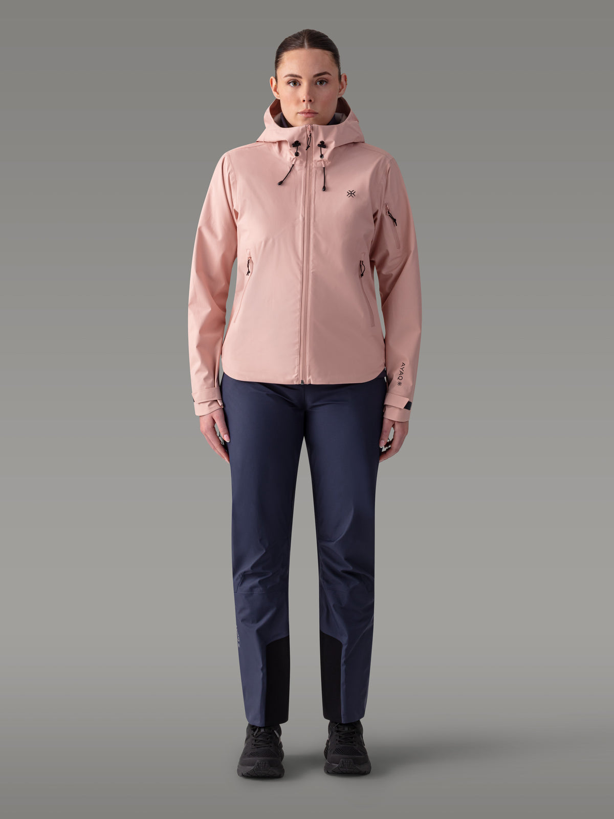 SKORA Hardshell-Jacke — Powder Pink