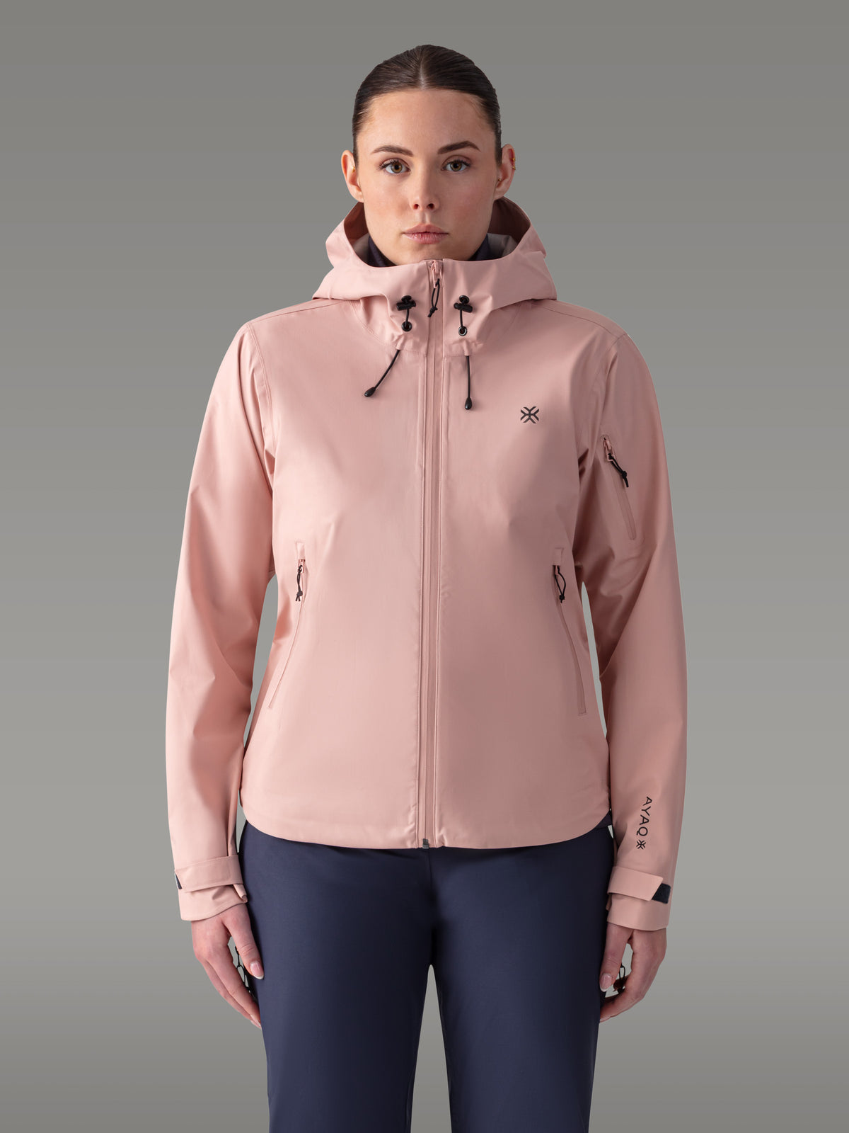 SKORA Hardshell-Jacke — Powder Pink