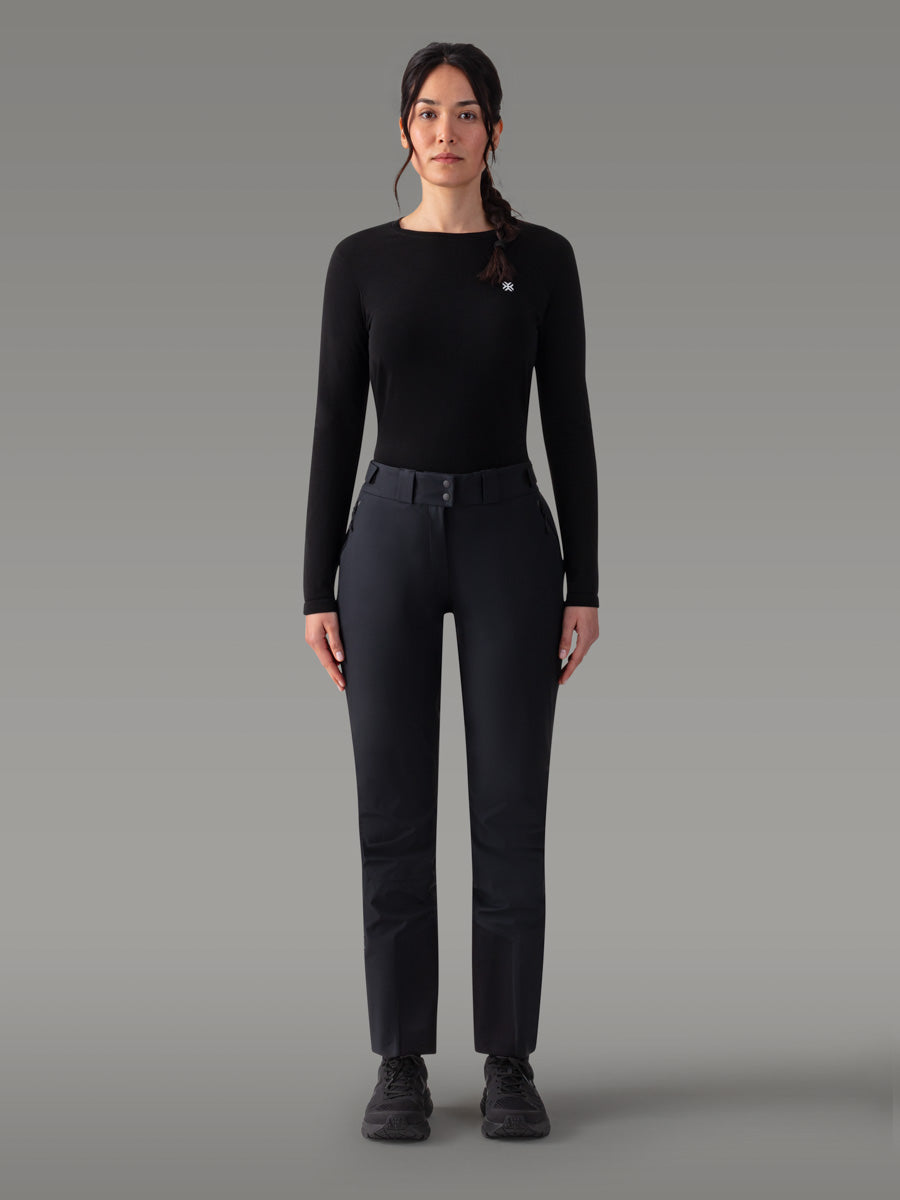 NUNATAK Hardshell-bukse — Black Storm