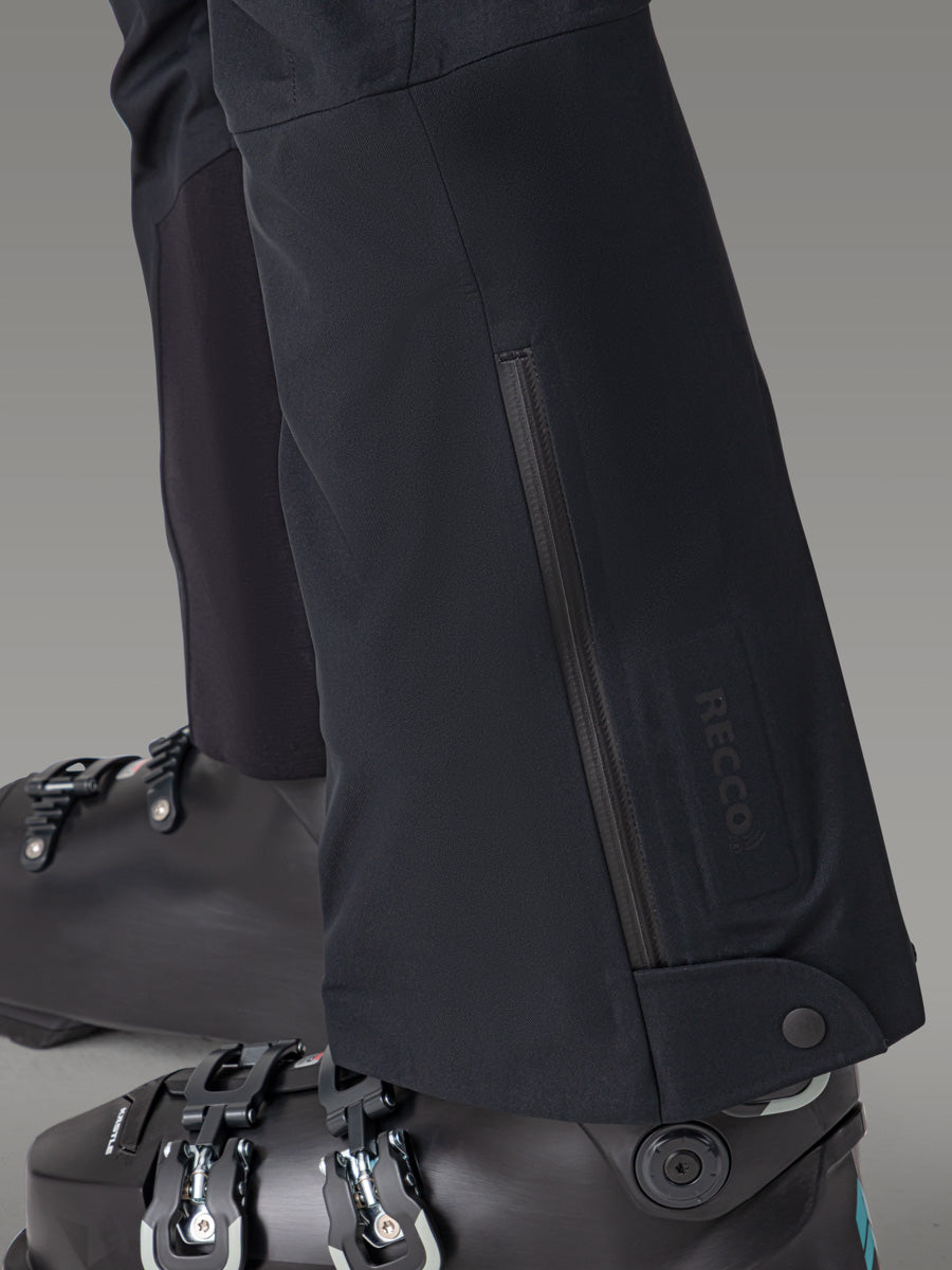 NUNATAK Hardshell-bukse — Black Storm