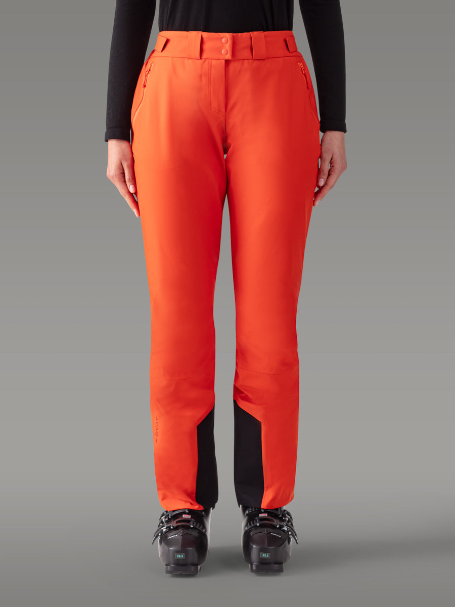 NUNATAK Hardshell-bukse — Orange Sunrise