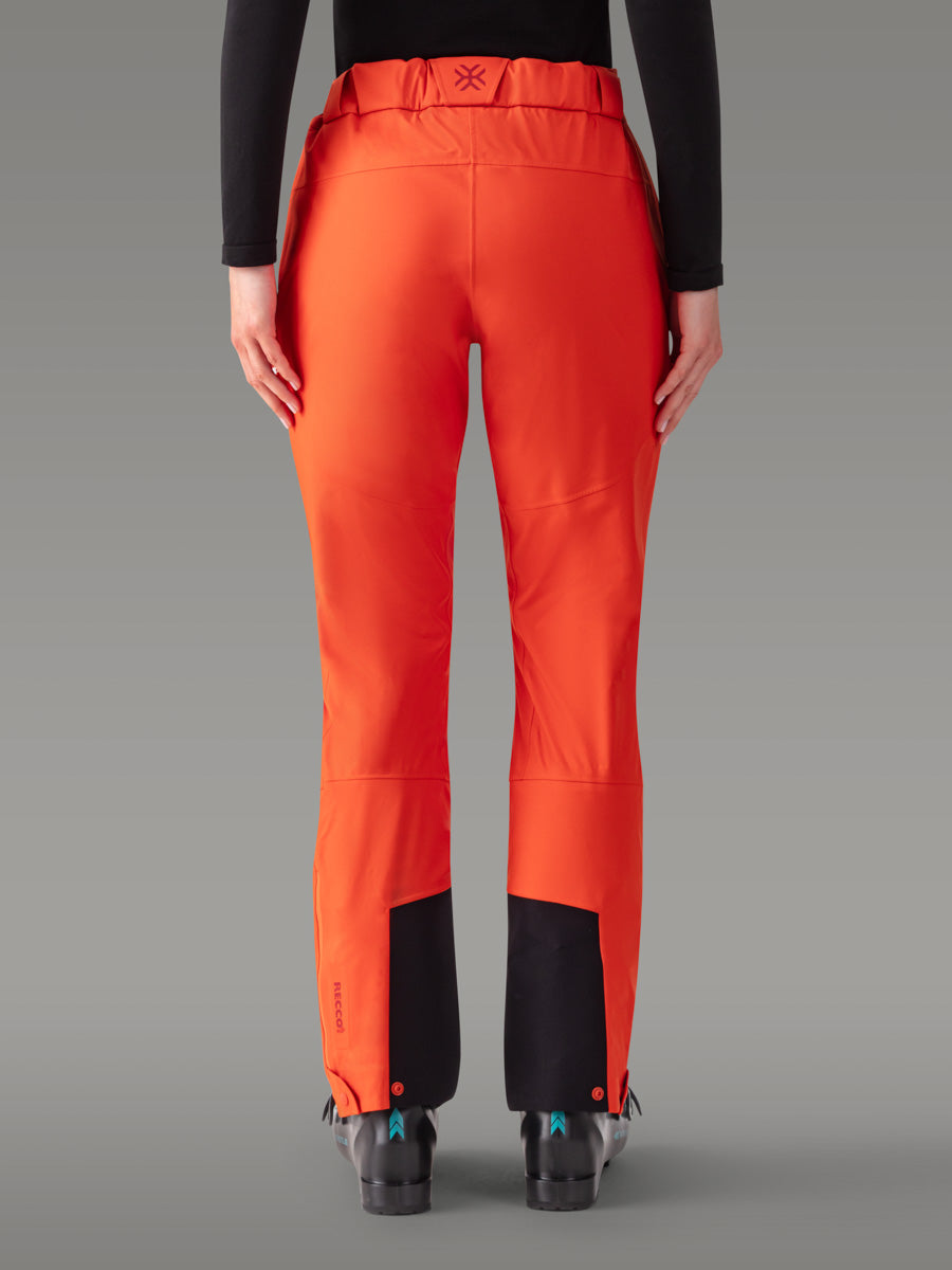 NUNATAK Hardshell-bukse — Orange Sunrise