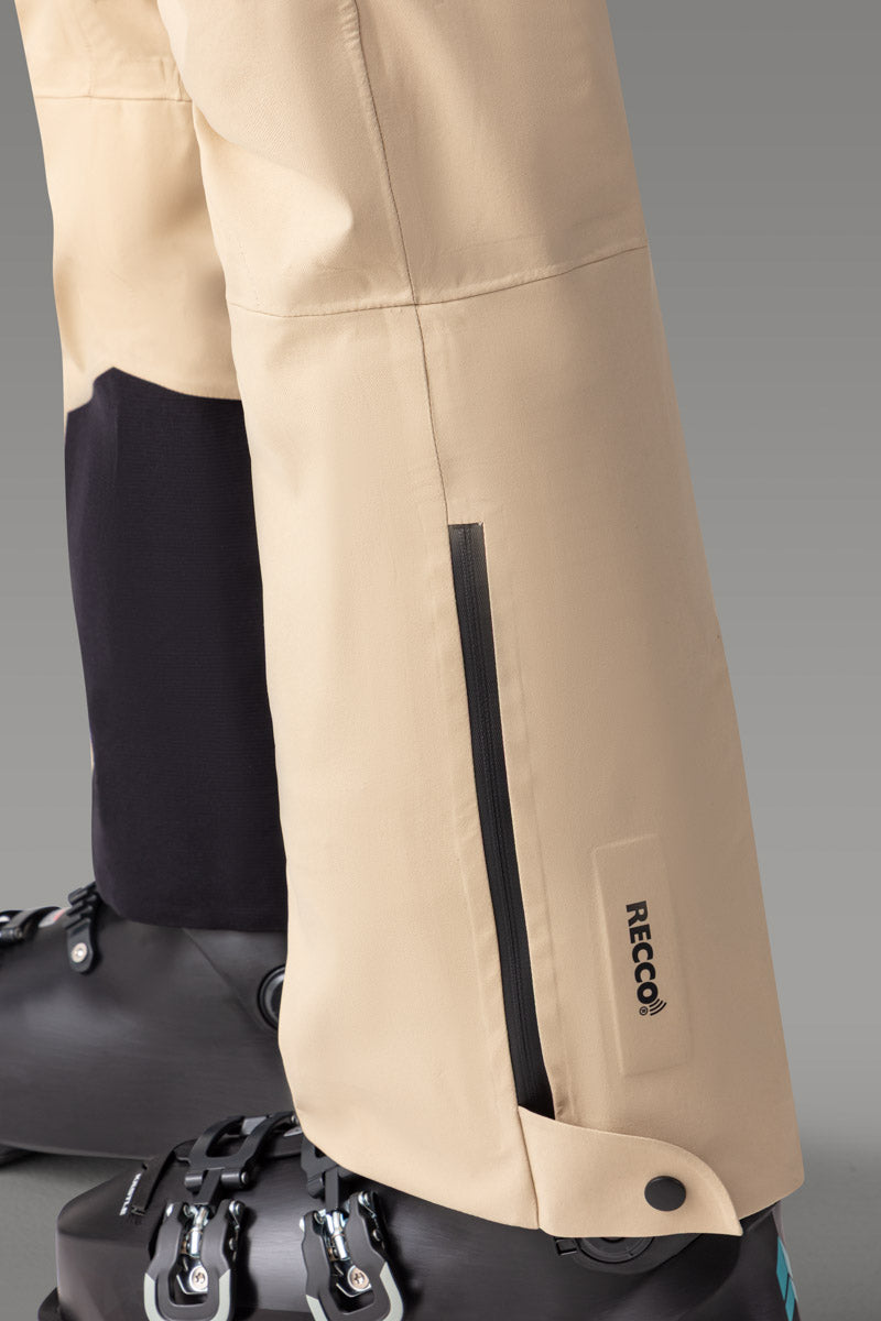 NUNATAK Hardshell-bukse — Sand Beige