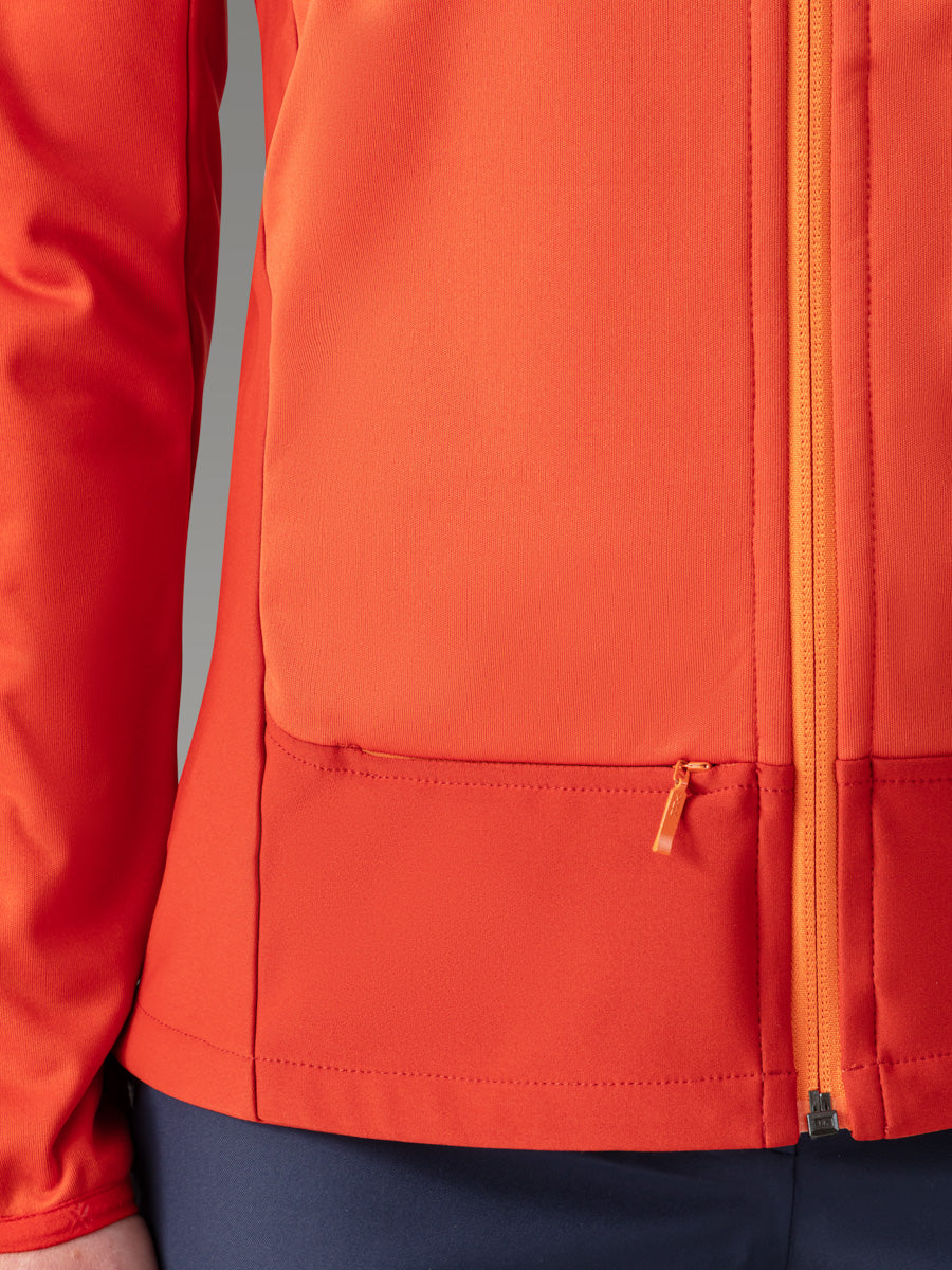 SHANDAR Giacca antivento - coloris Orange Sunrise

