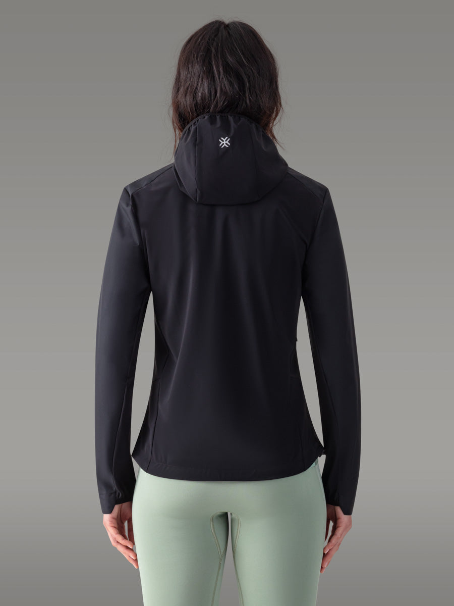 Giacca softshell RAVEN - coloris Black Storm

