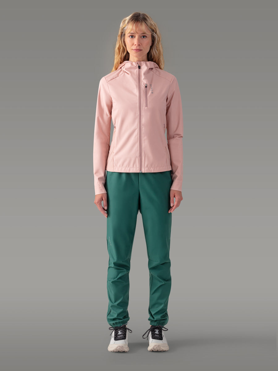 Giacca softshell RAVEN - coloris Powder Pink

