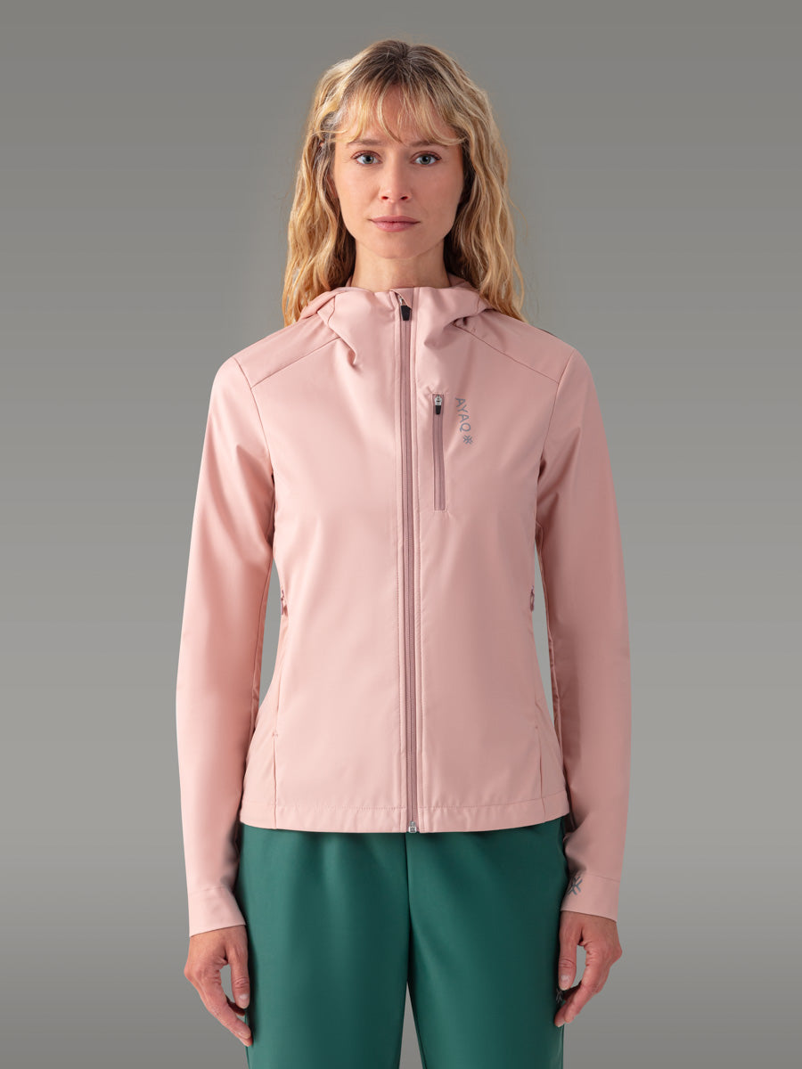 Giacca softshell RAVEN - coloris Powder Pink

