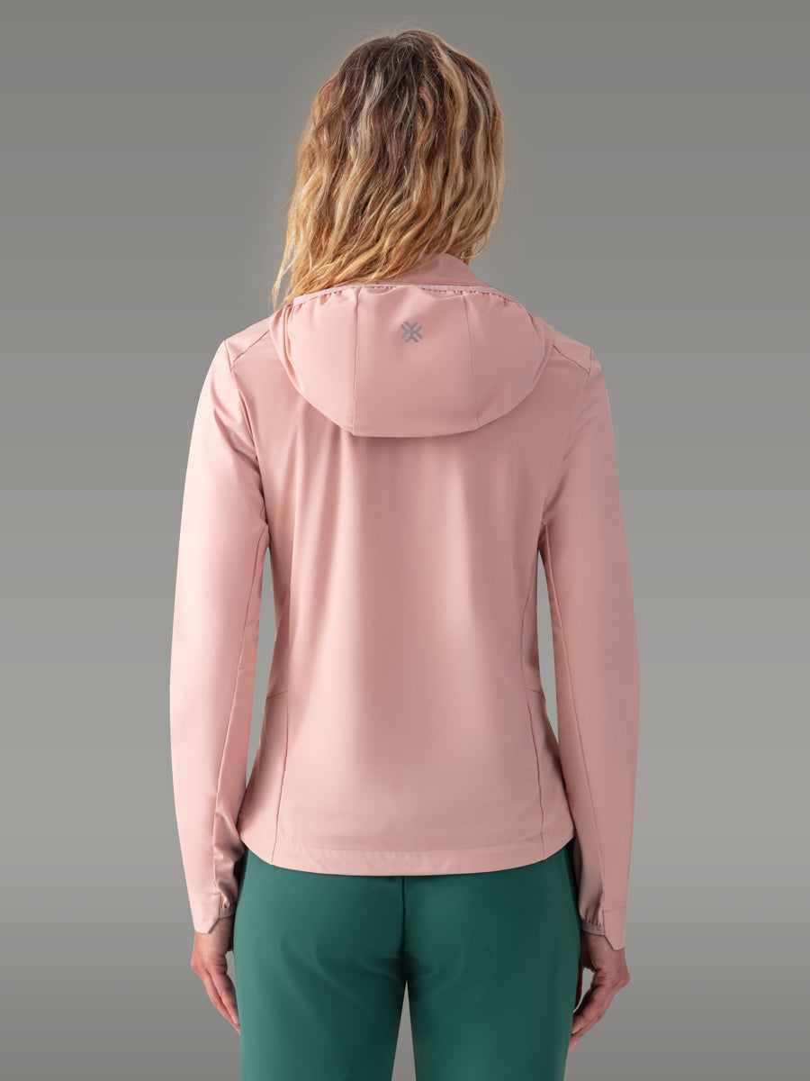 Giacca softshell RAVEN - coloris Powder Pink

