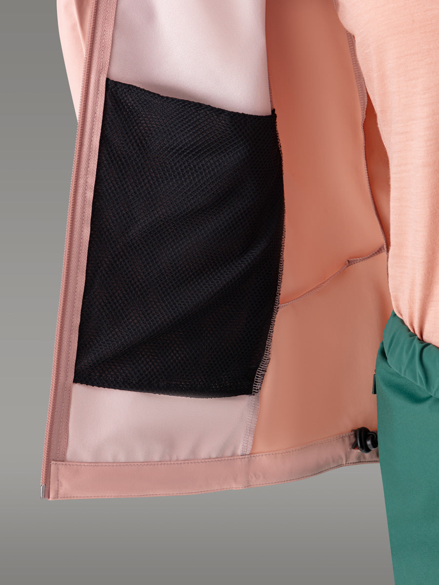 Giacca softshell RAVEN - coloris Powder Pink

