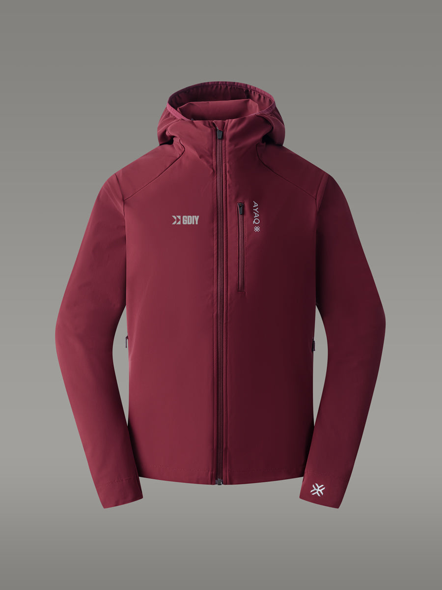 Chaqueta Softshell RAVEN — Red Sienna