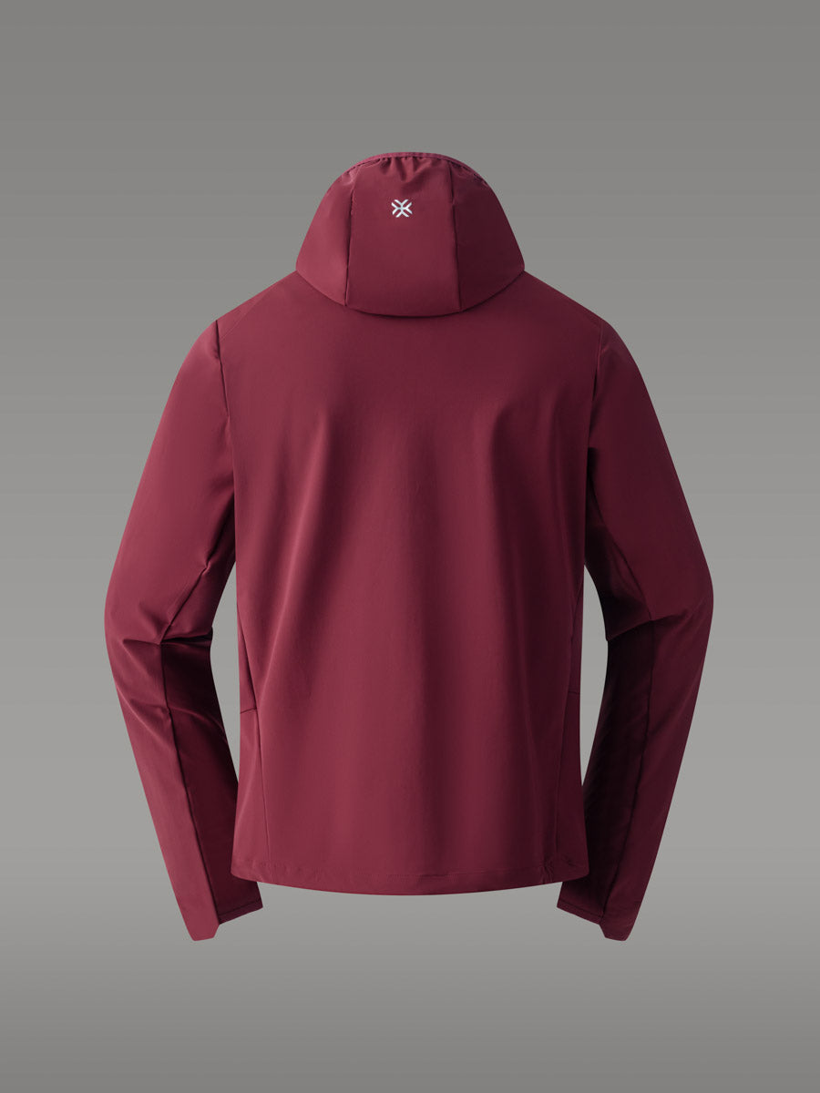 Giacca softshell RAVEN - coloris Red Sienna

