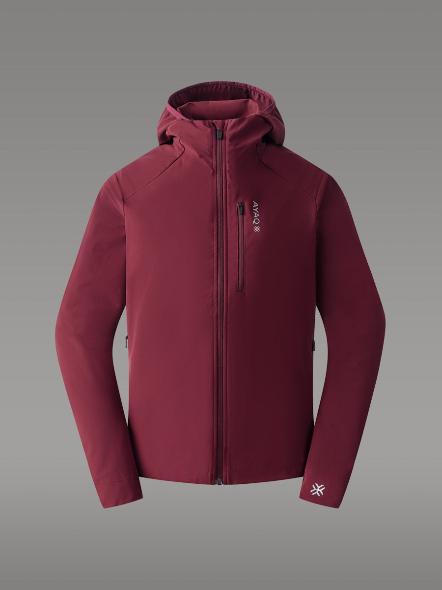RAVEN Softshell-jakke — Red Sienna