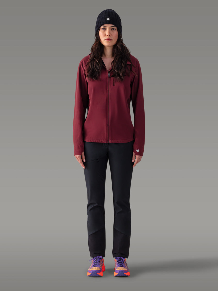 Giacca softshell RAVEN - coloris Red Sienna

