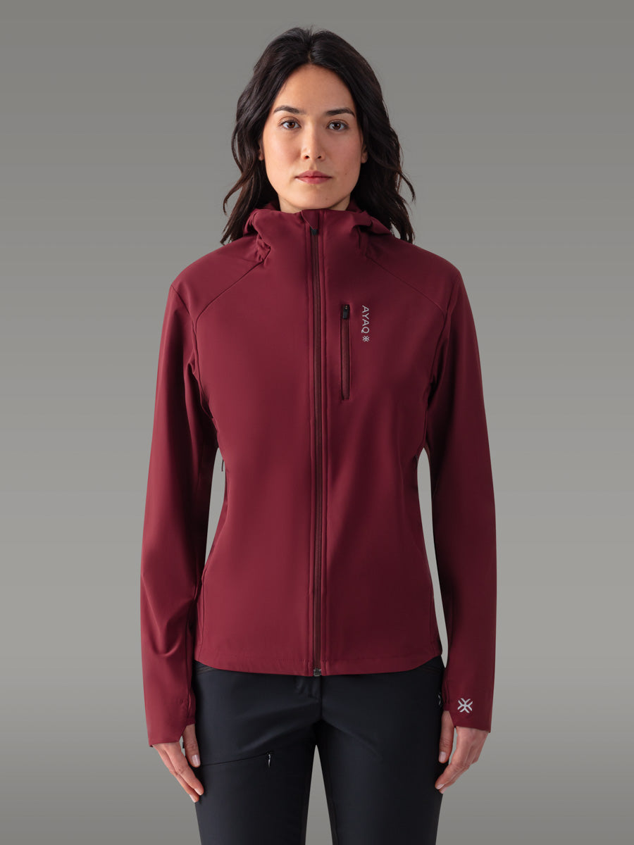 RAVEN Veste Softshell — Red Sienna