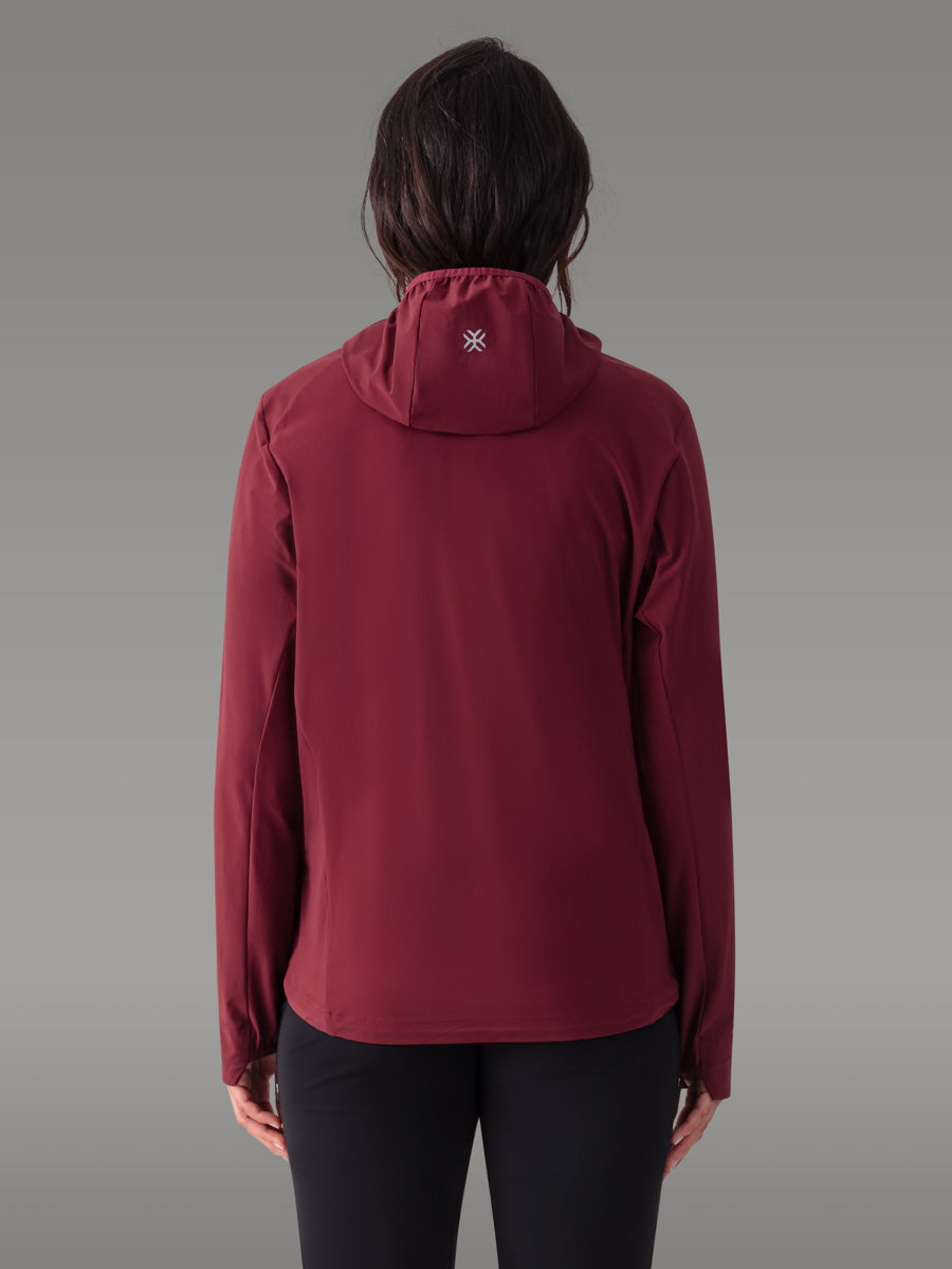 Giacca softshell RAVEN - coloris Red Sienna

