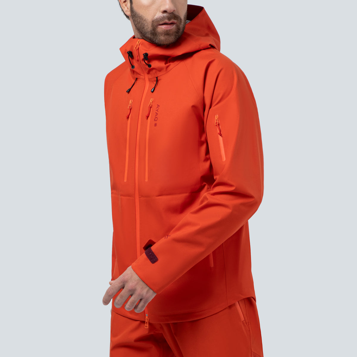 LONAK-XT Hardshell Jacket - AR — Orange Sunrise