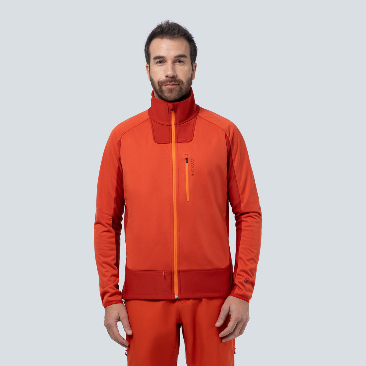ARCHIVE SHANDAR Windproof Jacket - AR — Orange Sunrise