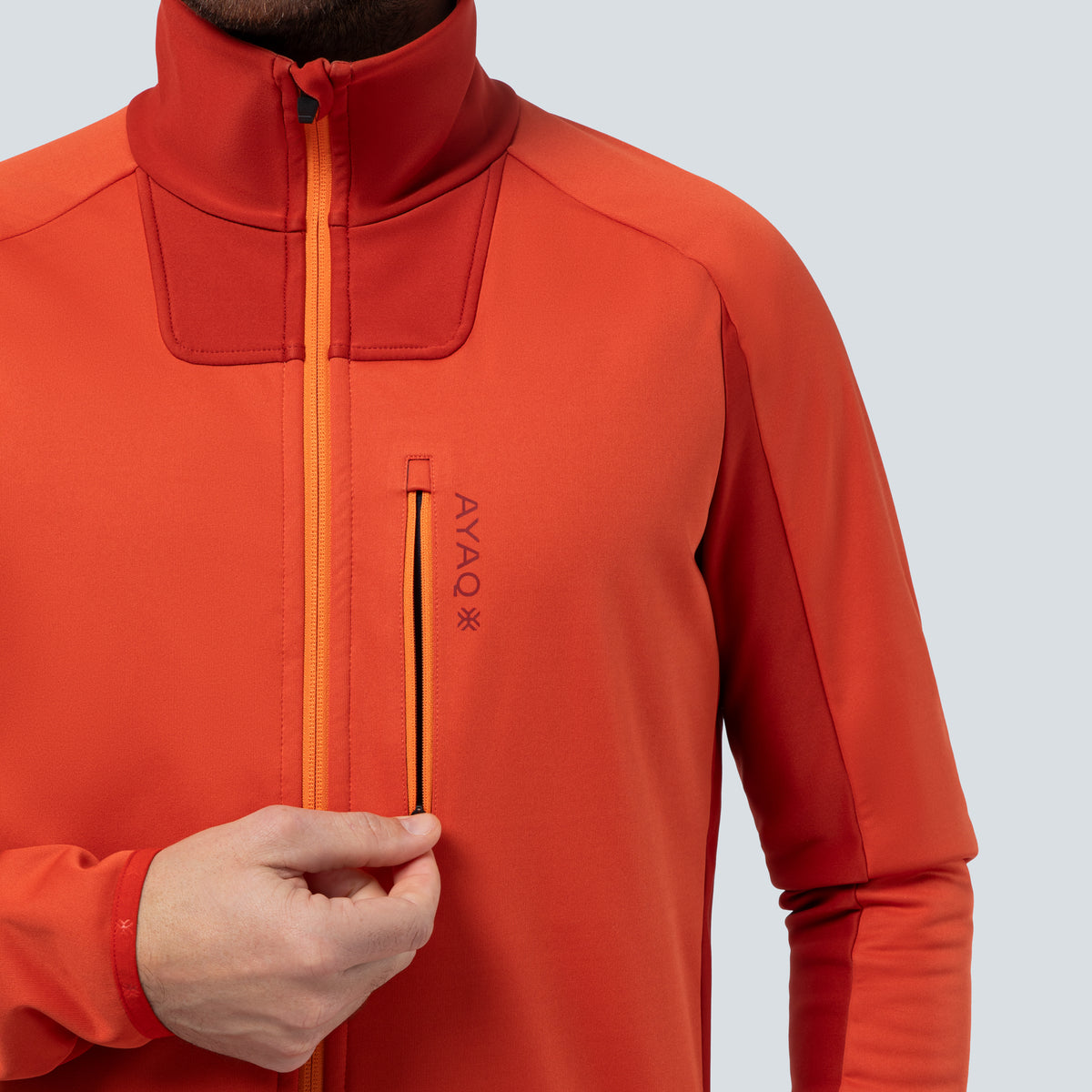 ARCHIVE SHANDAR Windproof Jacket - AR — Orange Sunrise