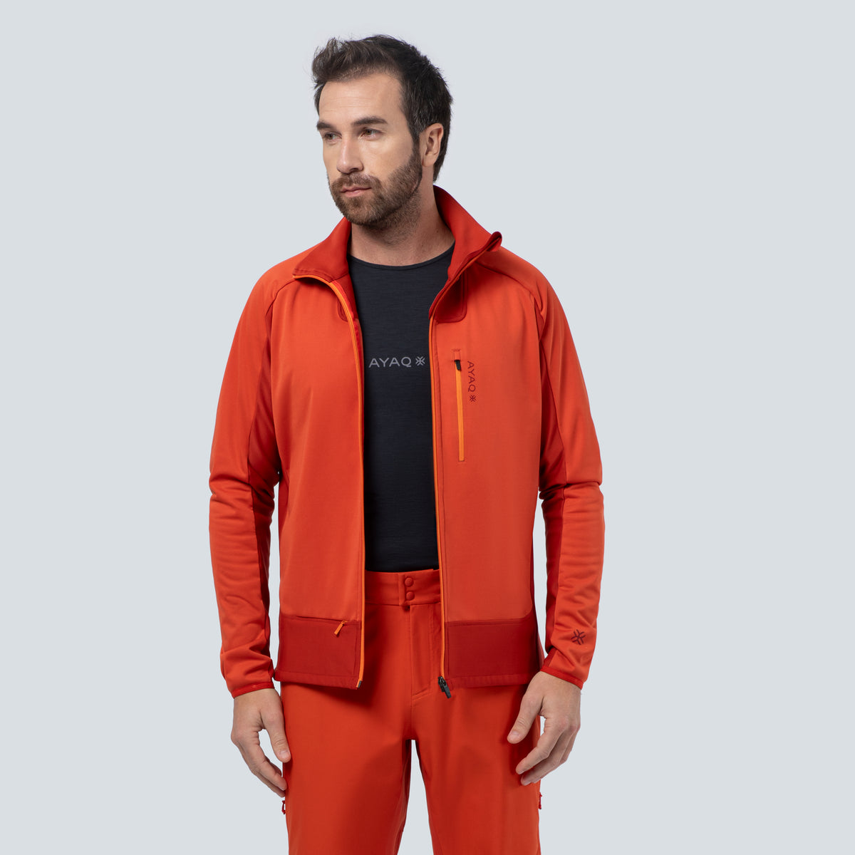 ARCHIVE SHANDAR Windproof Jacket - AR — Orange Sunrise