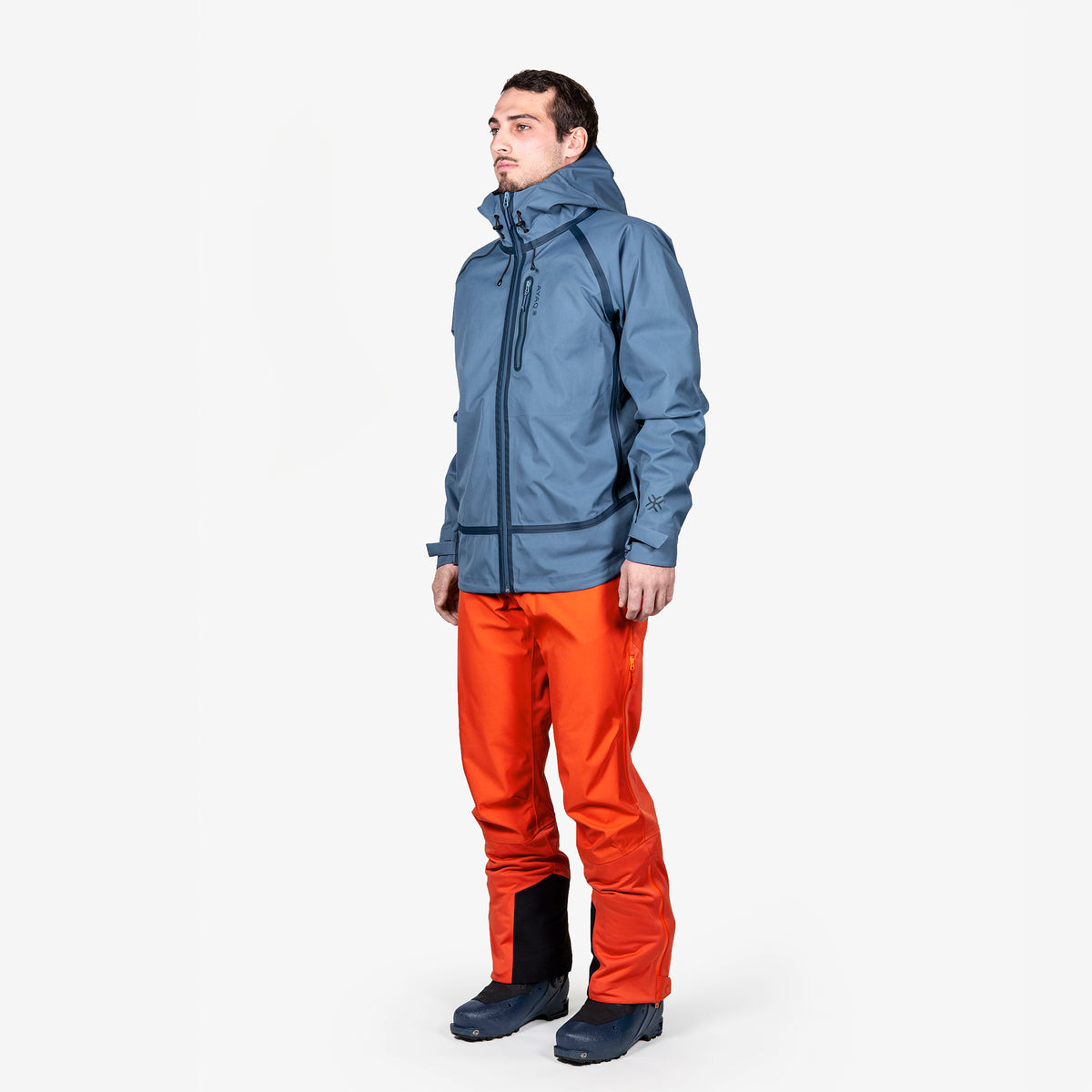 NUNATAK Hardshell Pants - AR — Orange Sunrise